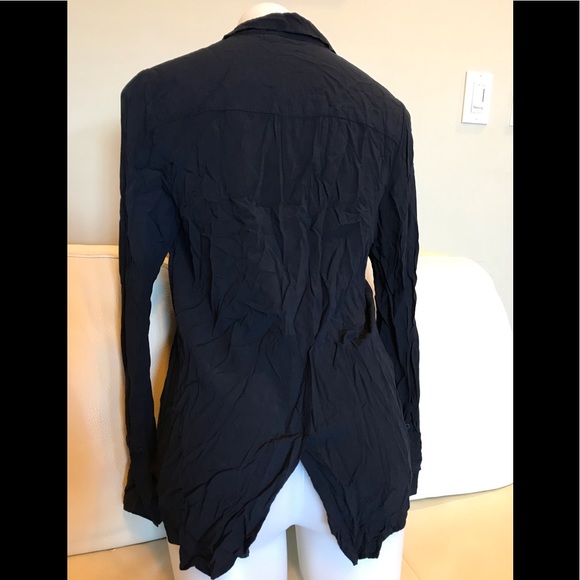 Dalia Navy Blouse - Picture 2 of 3